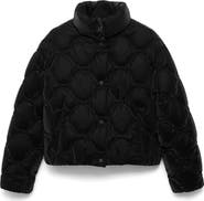 MANGO TEEN Quilted Puffer Coat