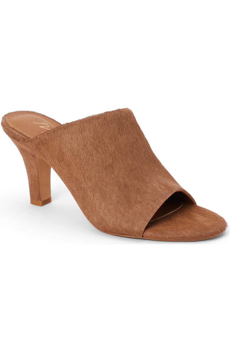 Matisse Dante Genuine Calf Hair Slide Sandal, Main, color, Brown