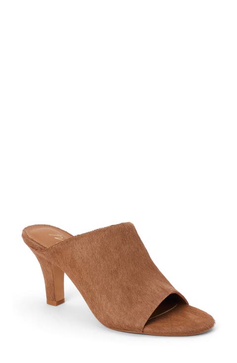 Dante Genuine Calf Hair Slide Sandal