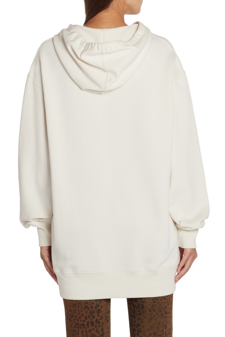 golden goose sweatshirt dress Varsity Logo Long Sleeve Hooded (Women) Tshirt dress