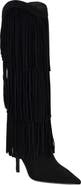 Nine West Genviv Fringe Knee High Boot