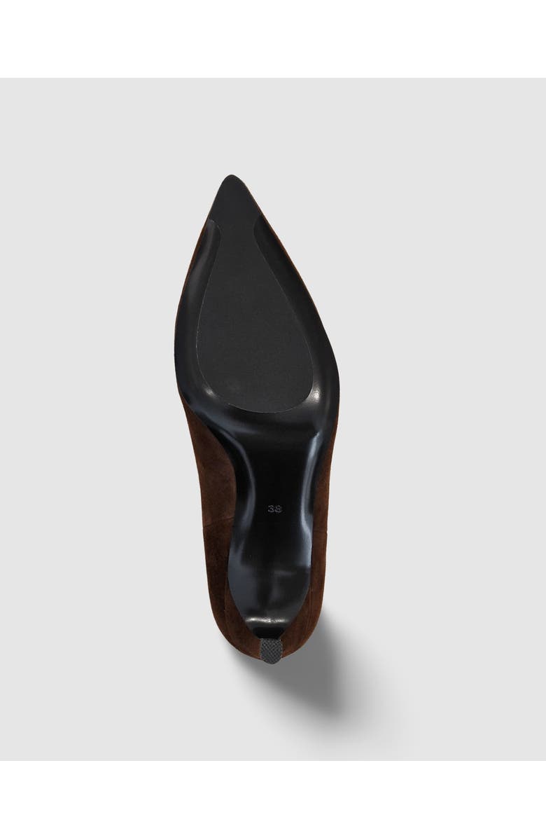 MI/MAI Coco Stiletto Long Boot, Alternate, color, Chocolate