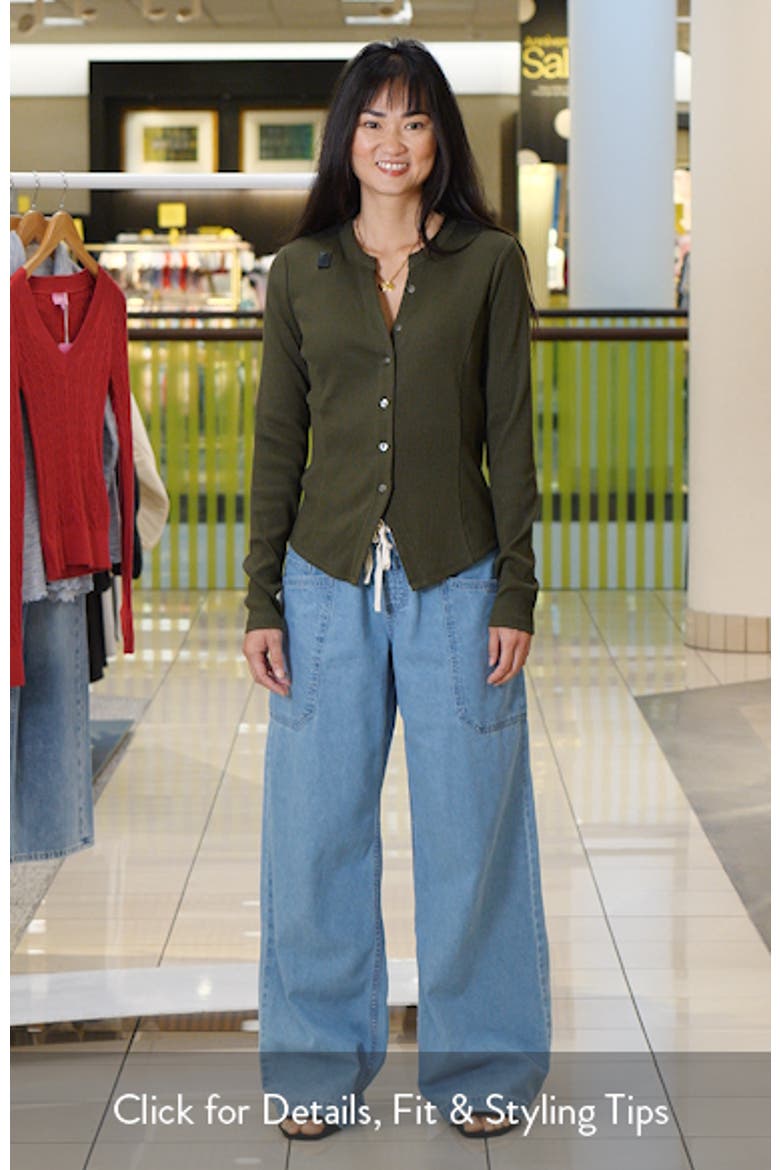 Cordis Ribbed Long Sleeve Knit Top video