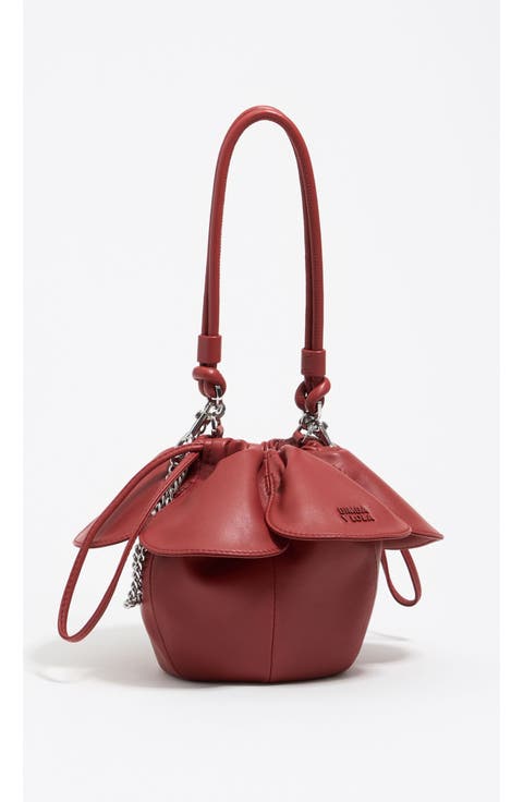 Leather Petalo Bag