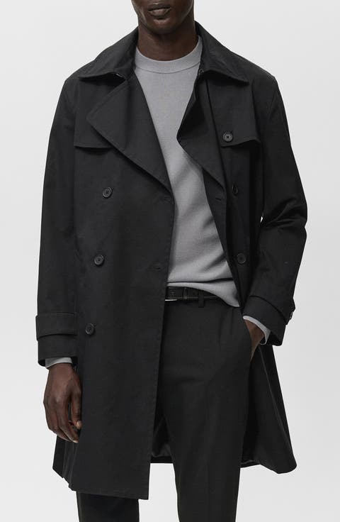 Water Repellent Trench Coat