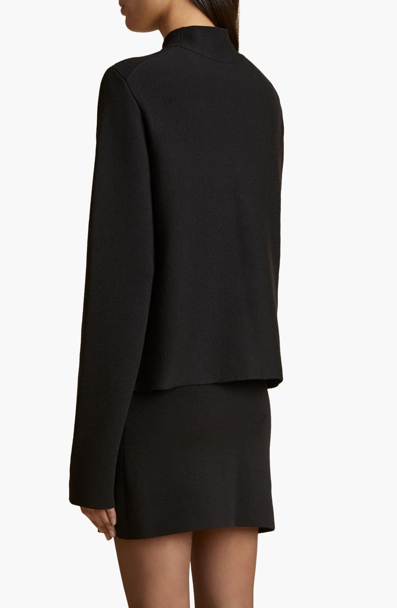 Khaite Calliope Wool Blend Knit Top, Alternate, color,