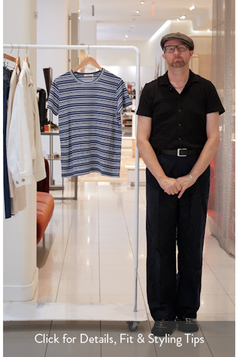 Jacquard Striped T-Shirt video