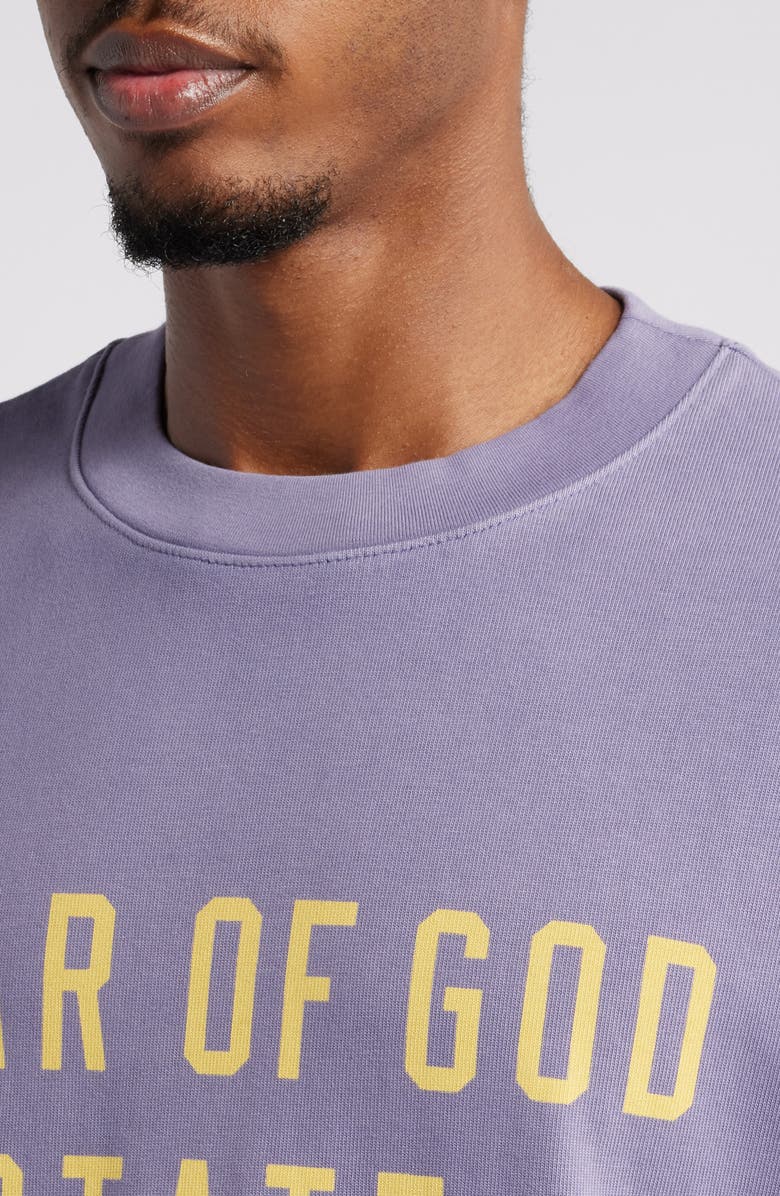 Fear of God Essentials Gender Inclusive State Logo Long Sleeve T-Shirt, Alternate, color,