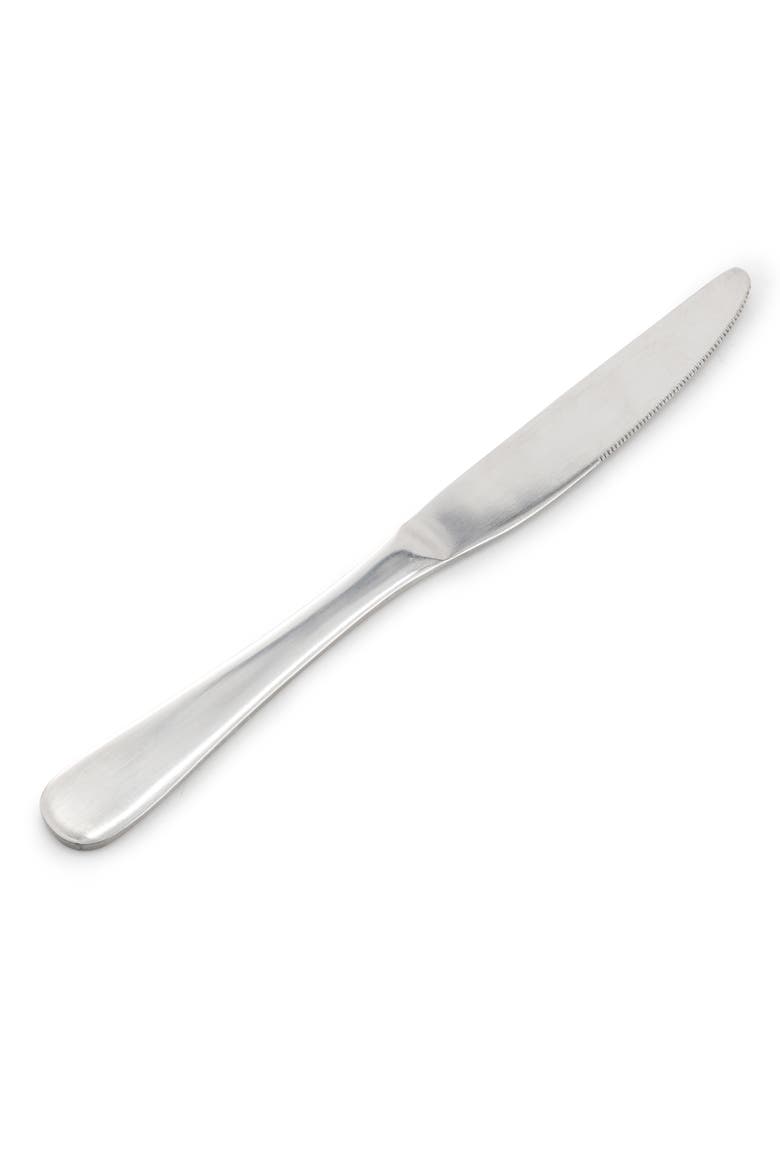 Manchester 4 Piece Stainless Steel Dinner Knife Set, Alternate, color, Silver