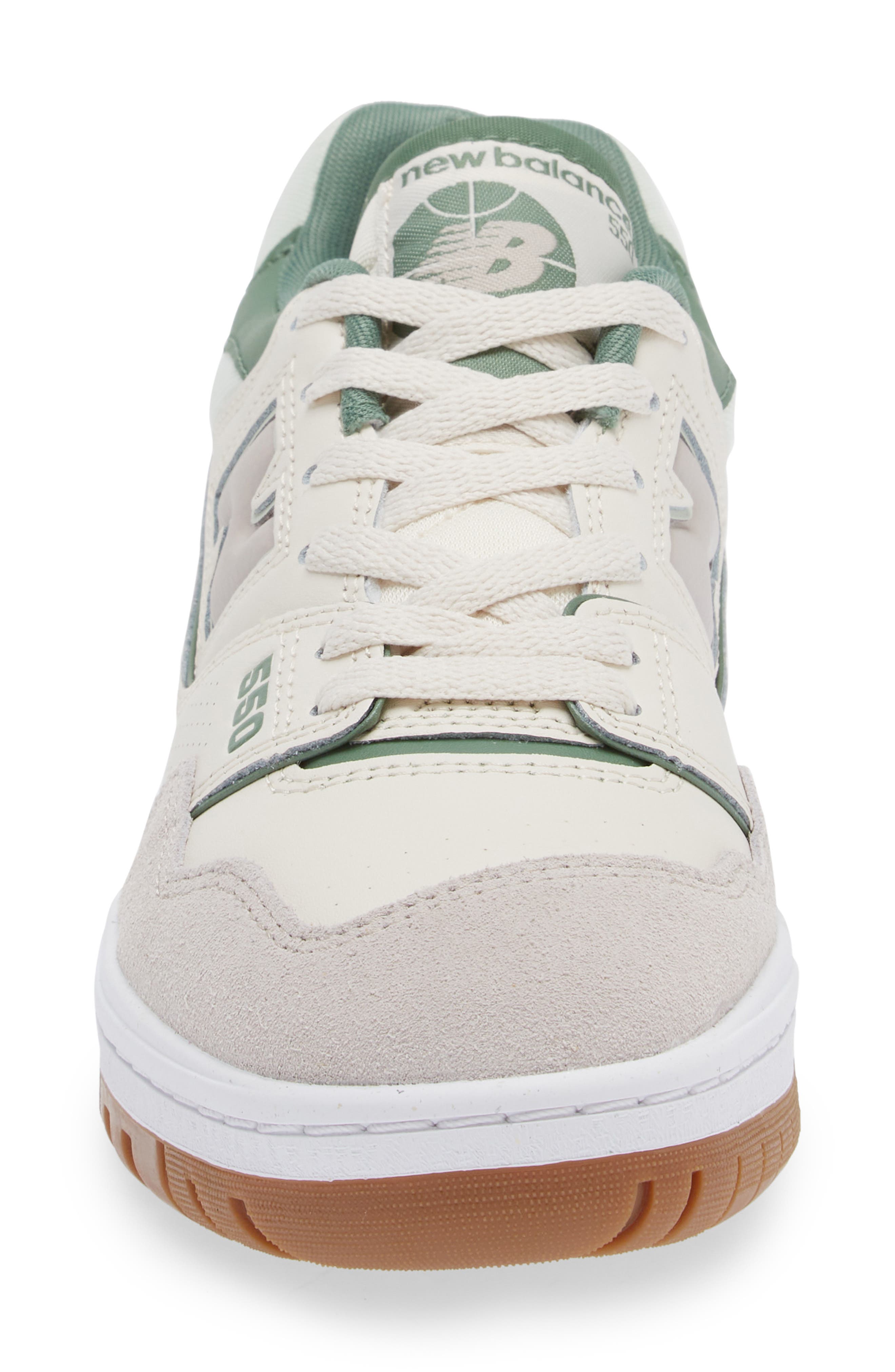 New Balance 550 Basketball Sneaker, Alternate, color, Linen/ Natural Mint