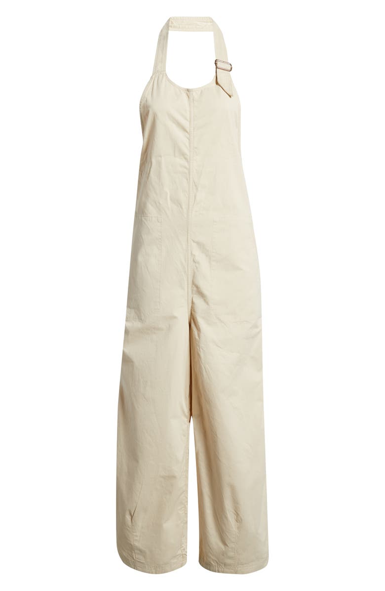 Free People Great Plains Halter Ankle Jumpsuit, Main, color, Tea