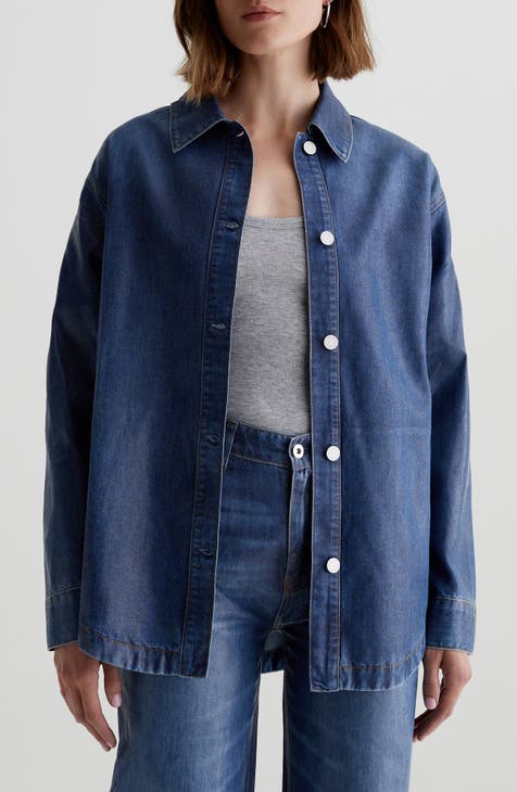 Women s Denim Coats Jackets Nordstrom