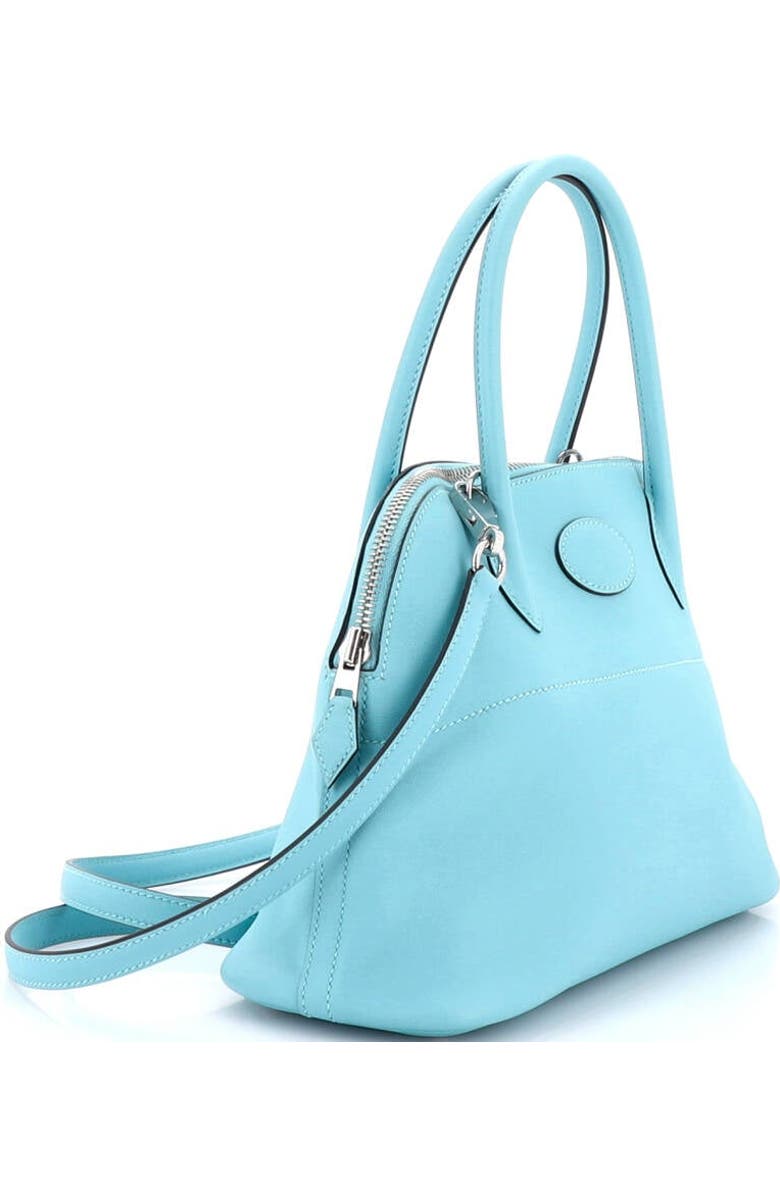 Pre-Owned Hermes Bolide Bag Swift 27, Alternate, color, Bleu Atoll