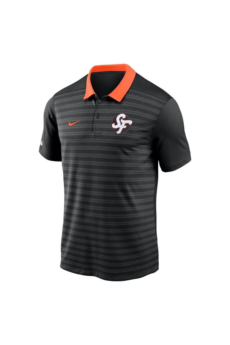 Men's Nike  Black San Francisco Giants 2025 City Connect Authentic Collection Victory Performance Polo, Alternate, color, Black