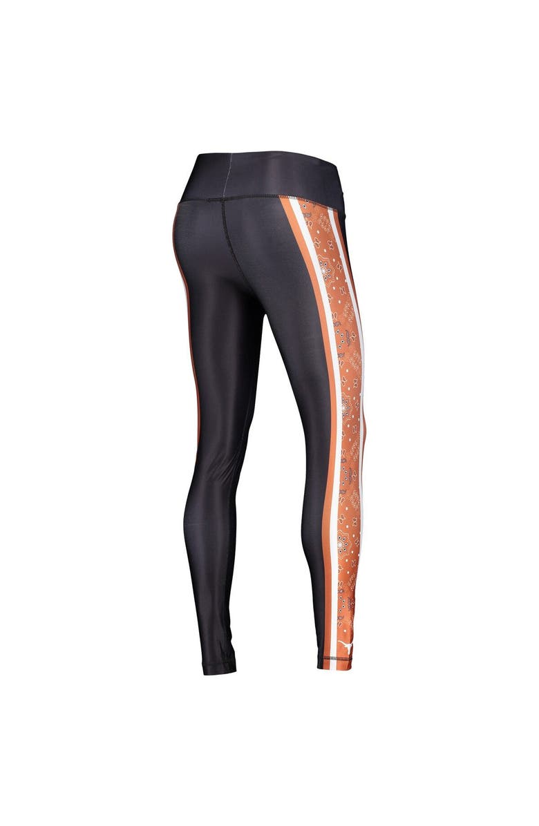 CONCEPTS SPORT Women's Concepts Sport Black Texas Longhorns Dormer Knit Leggings, Alternate, color, 