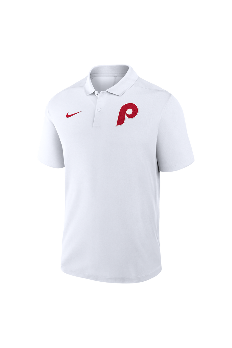 Men's Nike White Philadelphia Phillies Alternate Victory Dri-FIT Polo, Alternate, color, White