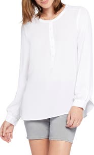 NYDJ Simone Popover Blouse