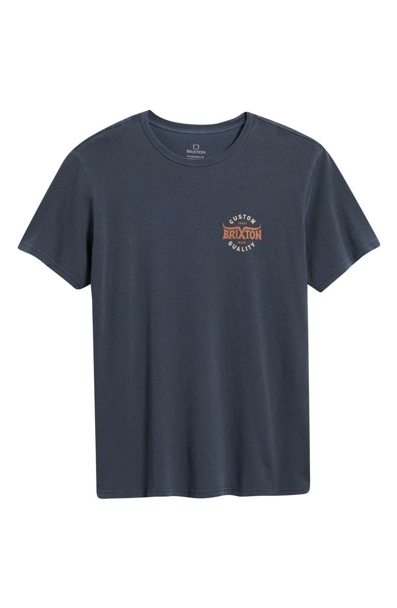 Brixton Gibson Graphic T-Shirt, Alternate, color, 