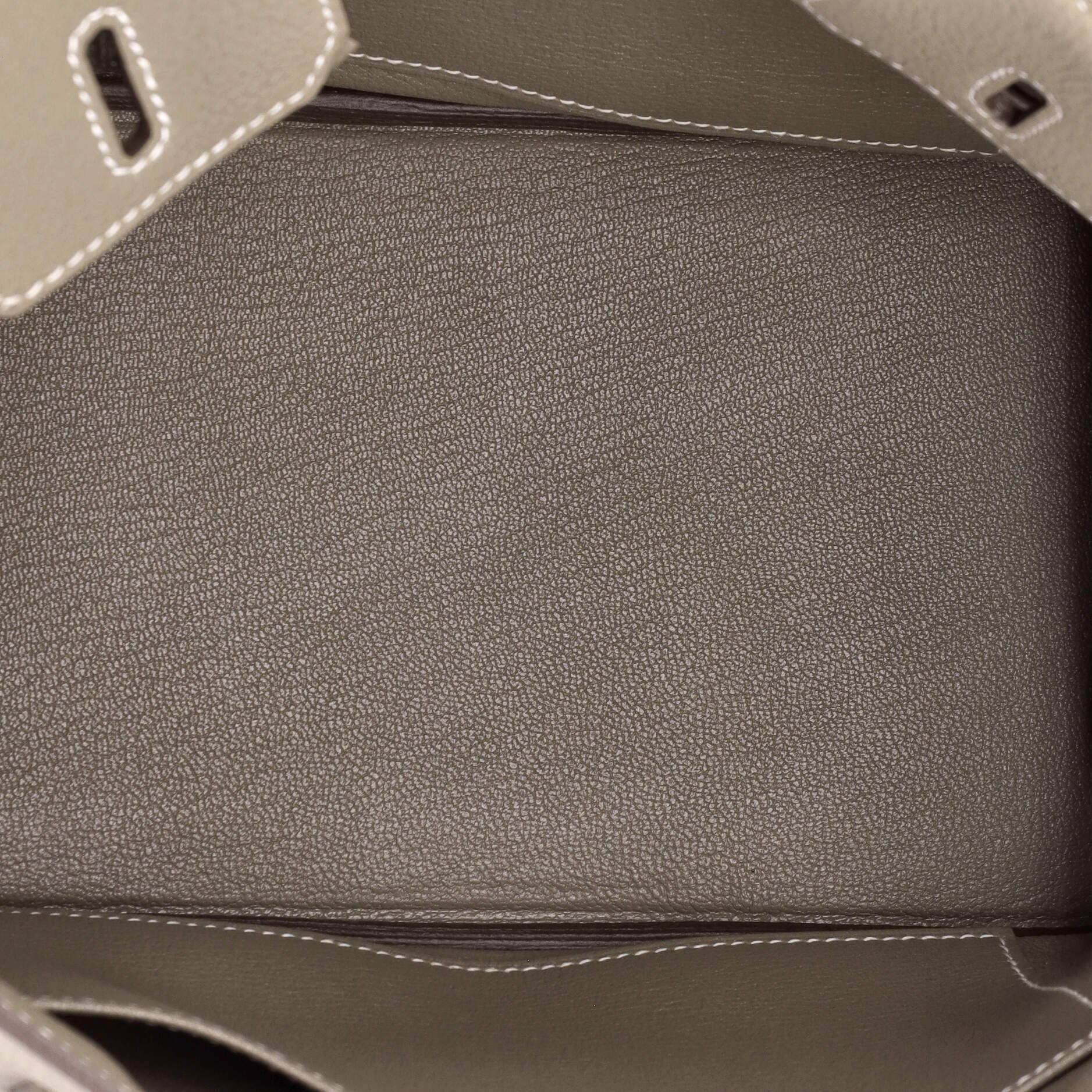 Birkin Handbag Grey Togo with Palladium Hardware 25, Alternate, color, Grey