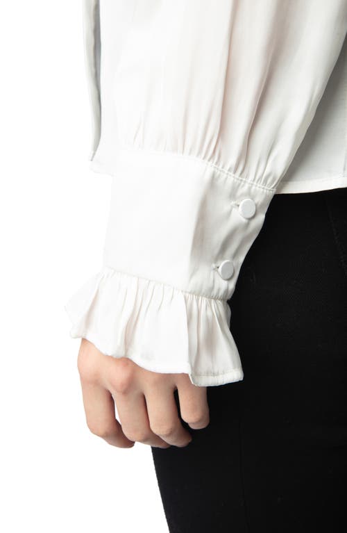 Zadig & Voltaire Thely Satin Shirt In Judo