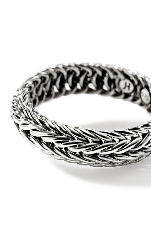 John Hardy Kami 14k Gold 6mm Band Ring In Silver