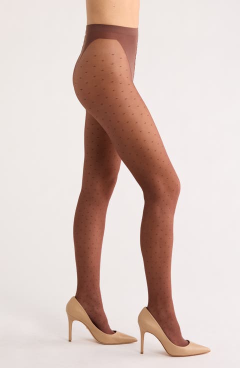 Swiss Dot Sheer Tights