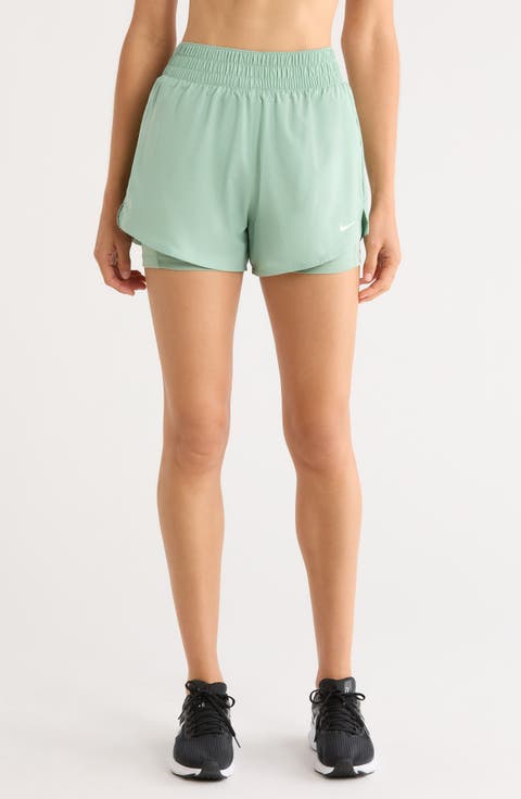 One Dri-FIT High-Waisted 3-Inch 2-in-1 Shorts (Regular & Tall)
