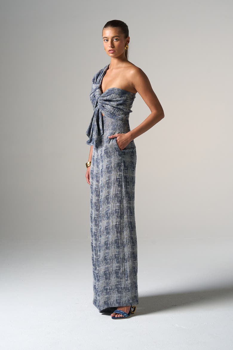Eden Jumpsuit, Alternate, color, Blue/Beige