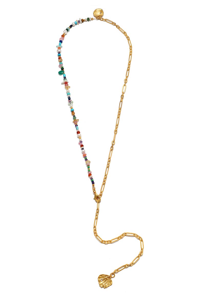 Rickie Layered Convertible Necklace, Alternate, color, MULTI/ GOLD