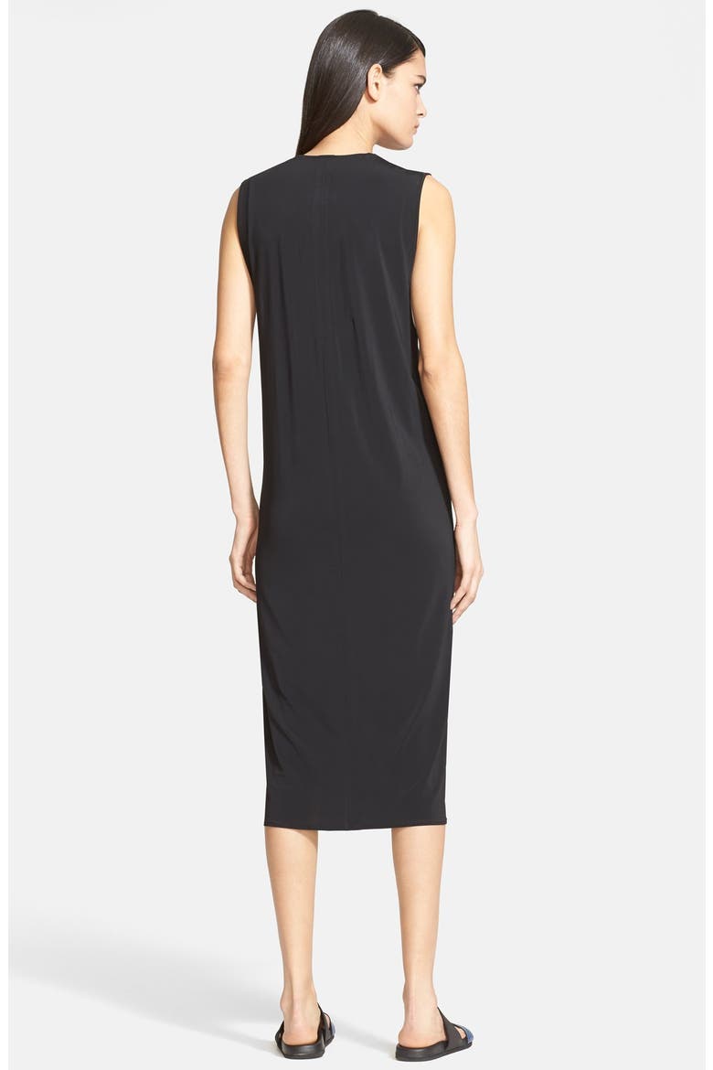 'Faint' Sleeveless Dress, Alternate, color, BLACK