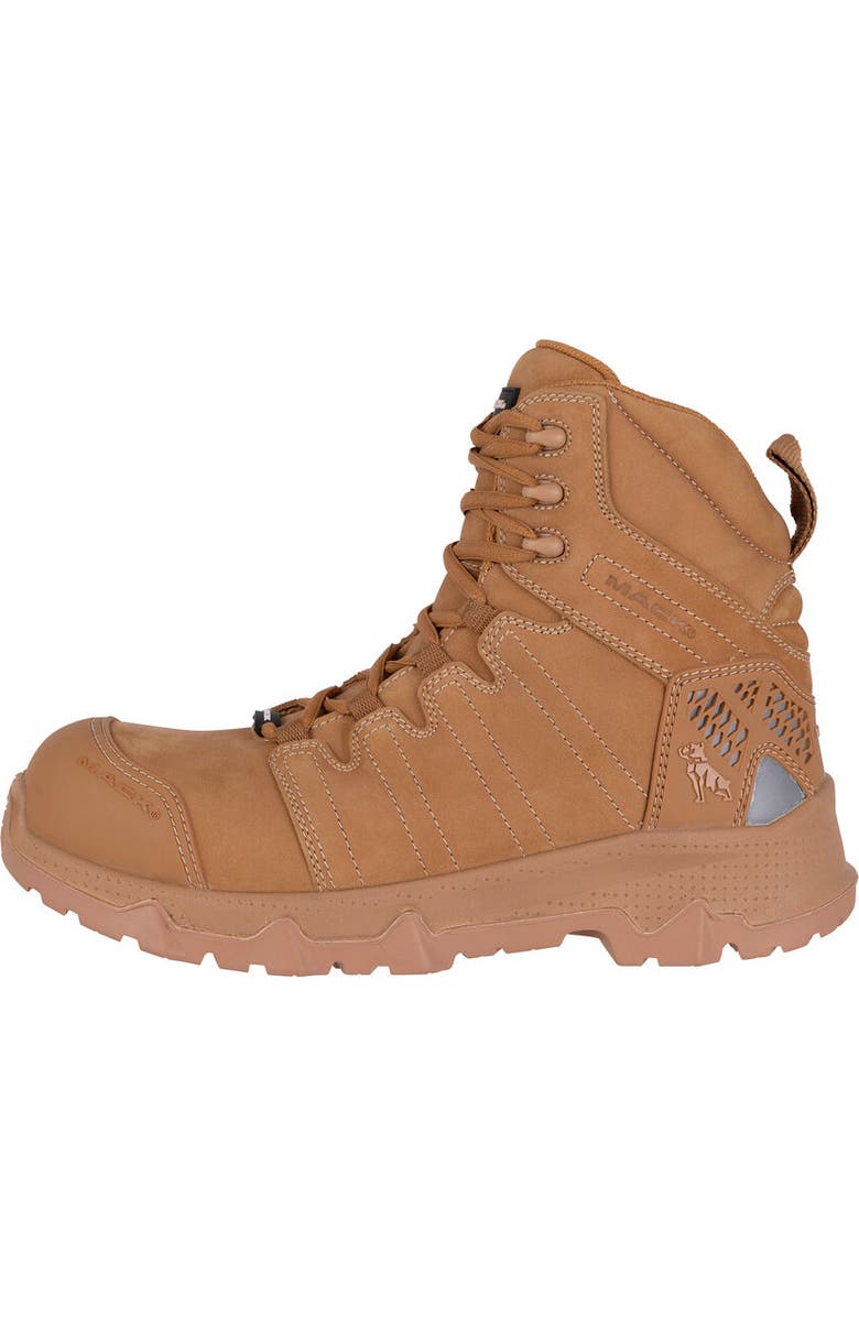 Mack Workwear USA Octane Composite Toe Zipper Work Boot, Alternate, color, Tan