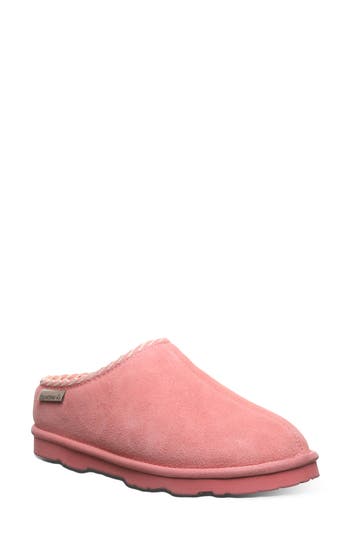 Bearpaw Tabitha Genuine Shearling Lined Slipper In Pink