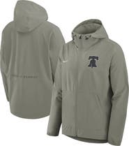 Nike Men's Nike Olive Philadelphia Phillies Unlimited Packable Full-Zip Hooded Jacket