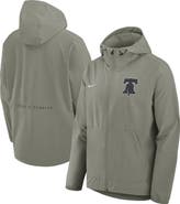 Nike Men's Nike Olive Philadelphia Phillies Unlimited Packable Full-Zip Hooded Jacket