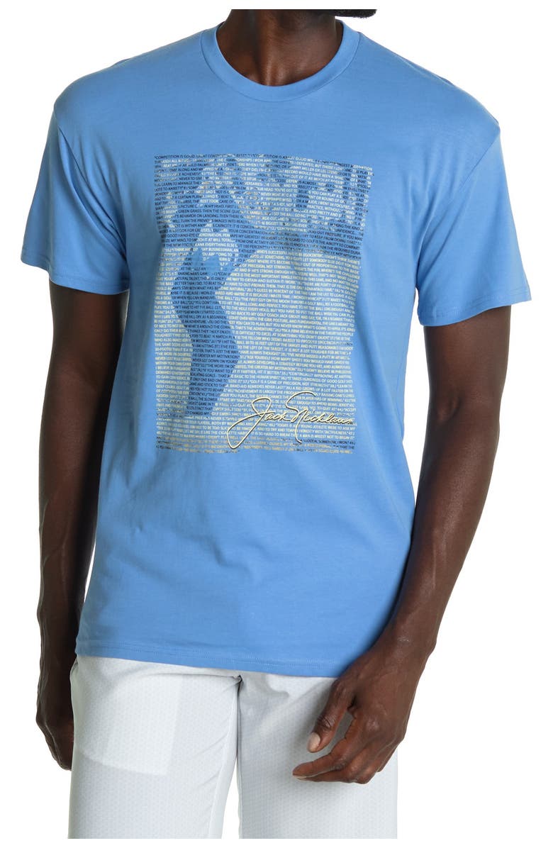 JACK NICKLAUS Perfect Shot Printed Tee, Main, color, 