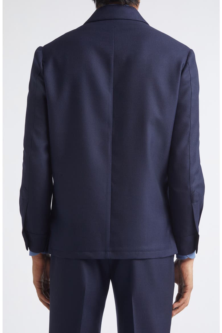 Wool Hopsack Overshirt, Alternate, color, NAVY