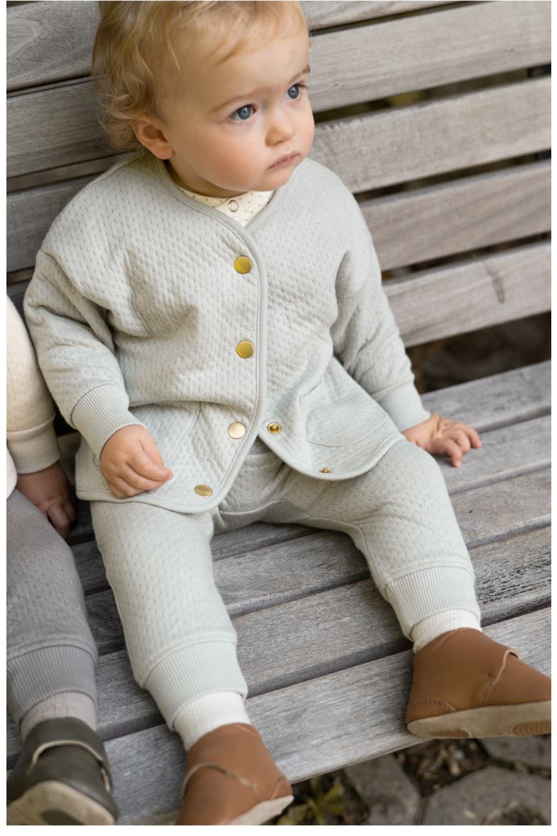 Cloud Organic Cotton Jacket, Alternate, color, SOFT SEA