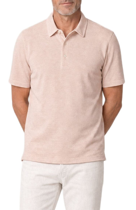 Taylor Pique Linen Polo