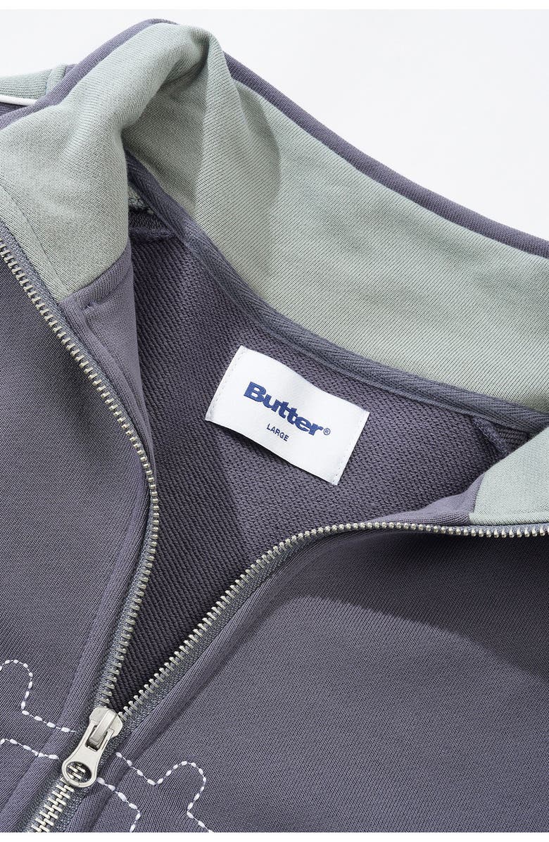 Butter Goods Outline Zip Jacket, Alternate, color, 