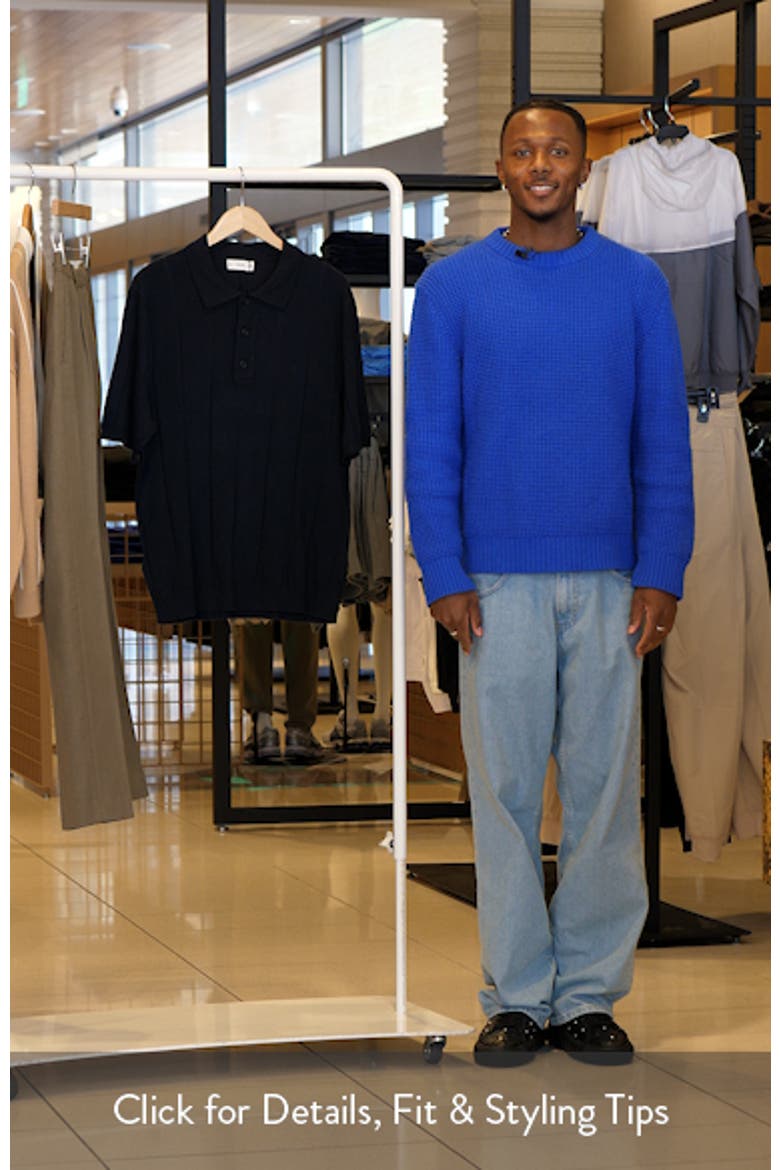 Fine Knit Polo video