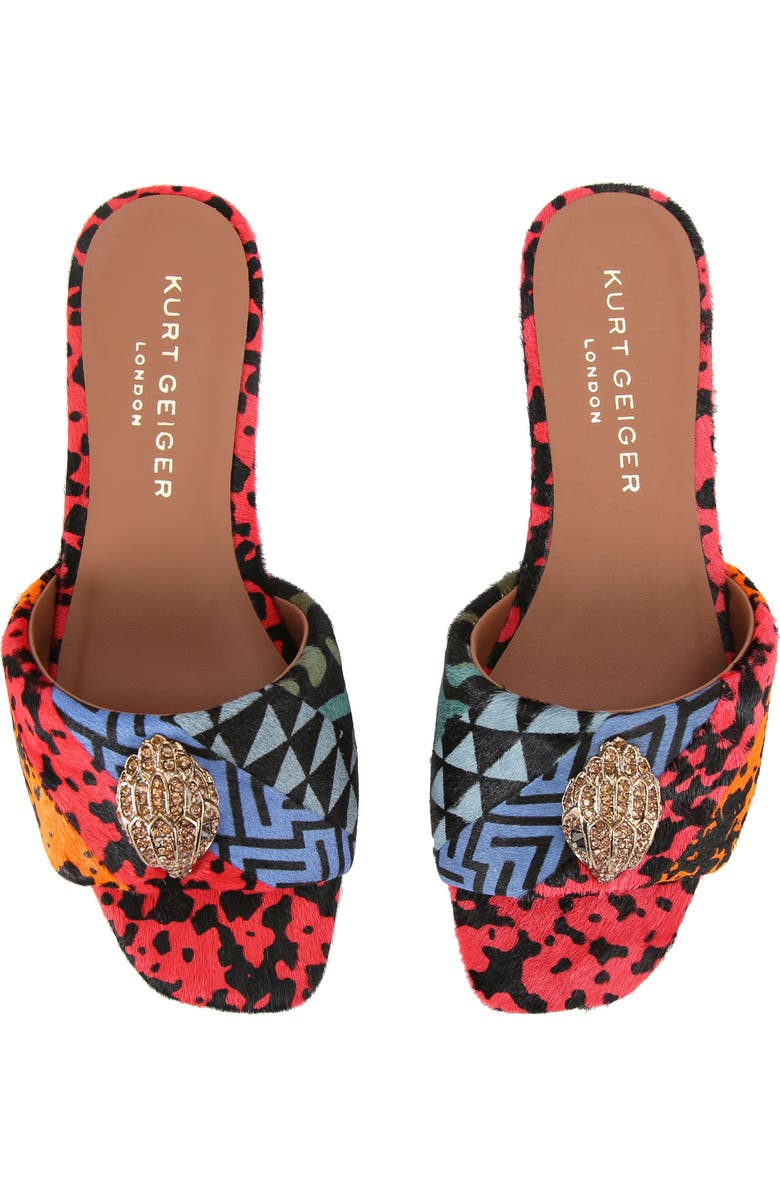 Kurt Geiger London Kensington Genuine Calf Hair Slide Sandal, Alternate, color,
