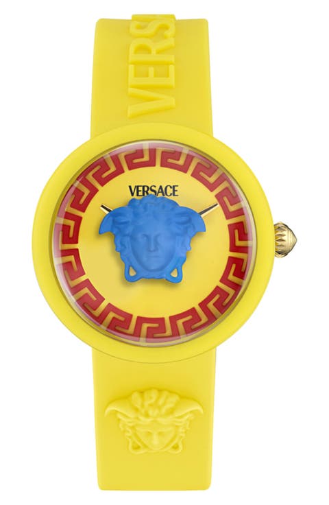 Kids' Medusa Pop Silicone Strap Watch, 32mm
