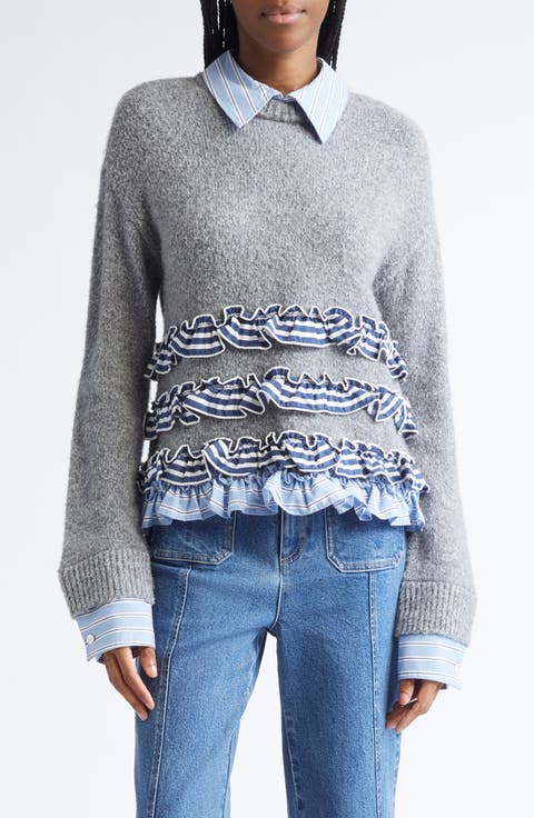 Leina Layered Look Sweater