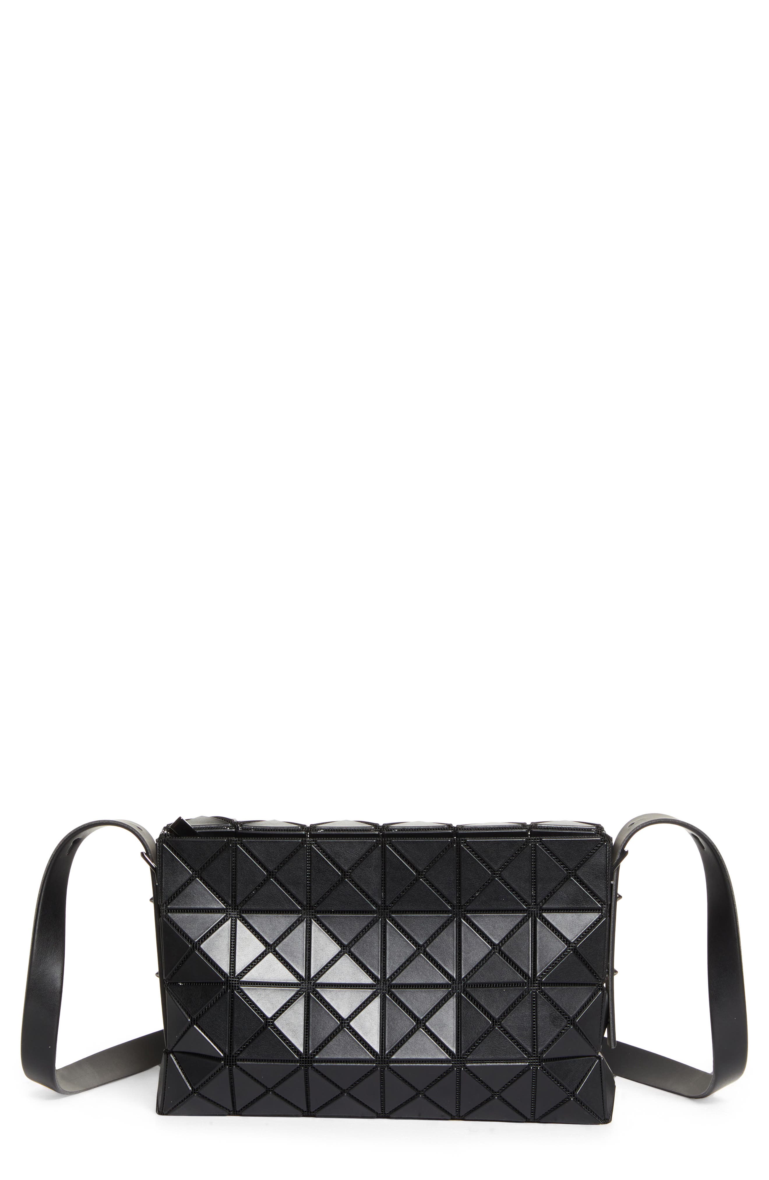 Bao Bao Issey Miyake Prism Shoulder Bag, Main, color, Matte Black