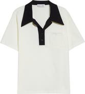 Tanner Fletcher Gender Inclusive Frank Contrast Collar Polo