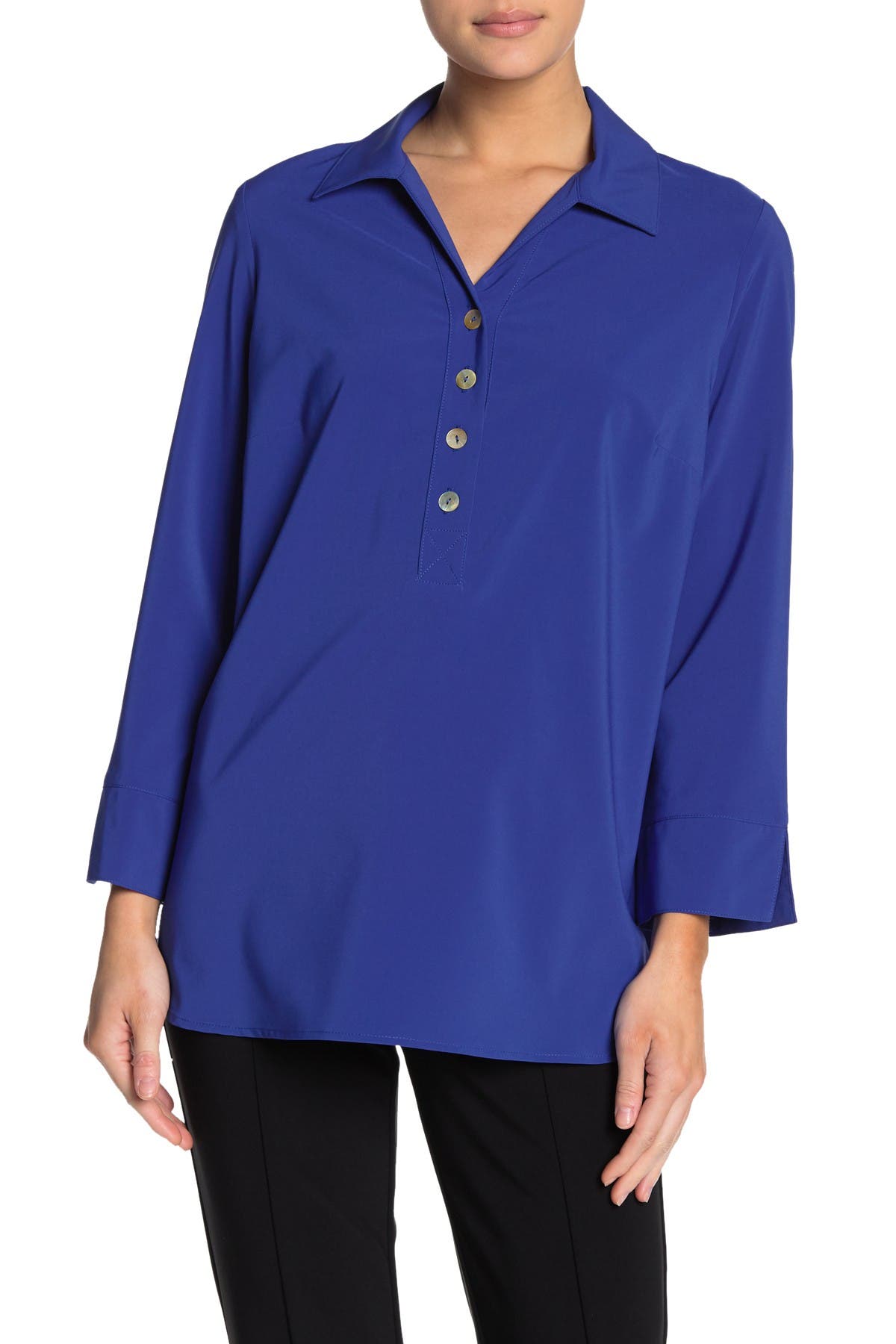 Joseph Ribkoff Half Placket Buttoned Blouse (Women) | Nordstromrack