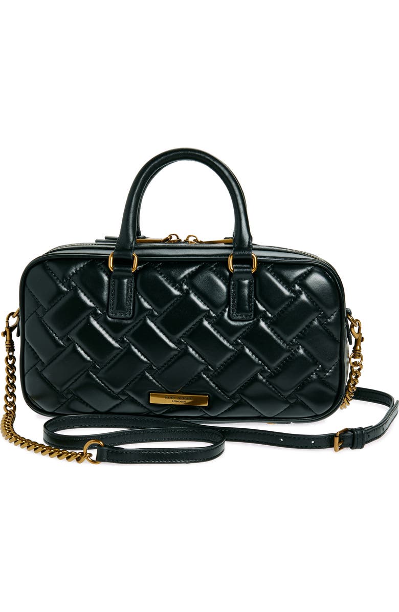 Kurt Geiger London Small Kensington Quilted Leather Duffle Bag, Alternate, color,