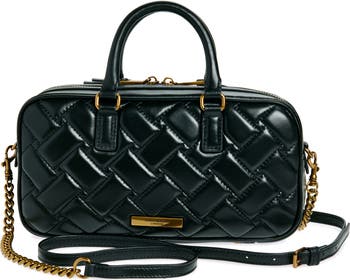 Small Kensington Quilted Leather Duffle Bag