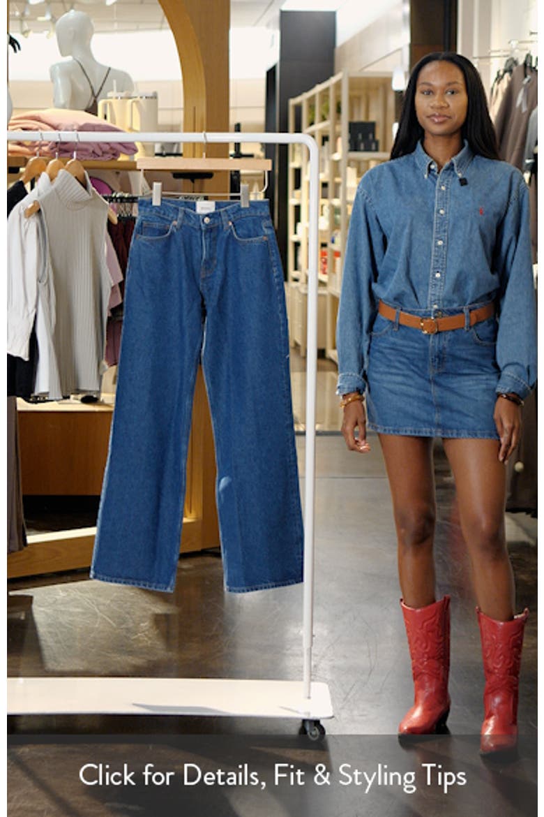 Cary Slouchy Wide Leg Jeans video