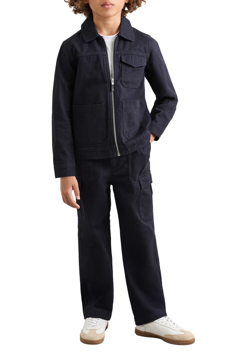 Kids' Nevis Chore Jacket, Alternate, color, NAVY